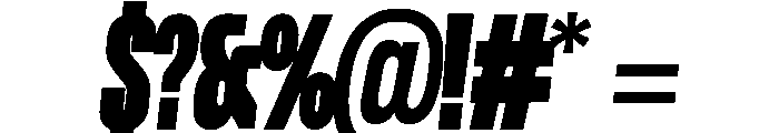 MAWN Italic Font OTHER CHARS
