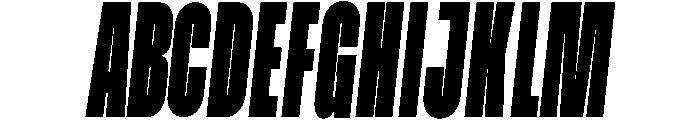 MAWN Italic Font UPPERCASE