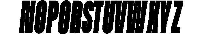 MAWN Italic Font UPPERCASE
