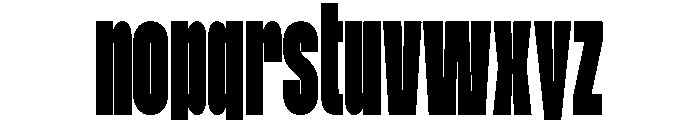 MAWN Font LOWERCASE