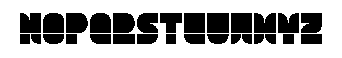 MAZIME-Regular Font LOWERCASE