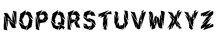 Maas Regular Font UPPERCASE