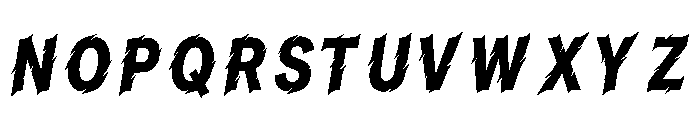 Macabre Regular Font LOWERCASE