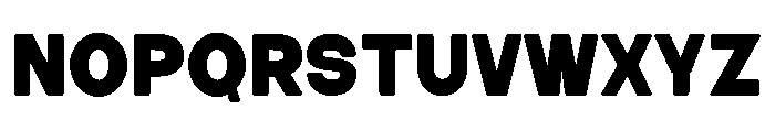 Macaron Regular Font UPPERCASE