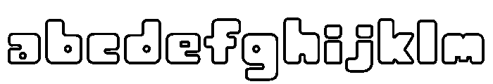 Macaron Soda Outline FONT