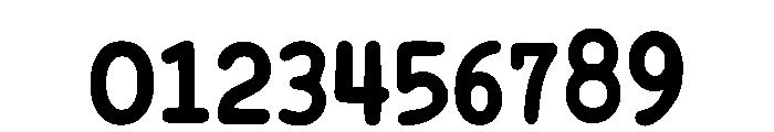 Machine Builder Regular Font OTHER CHARS