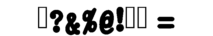 Machine Builder Regular Font OTHER CHARS