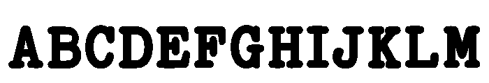 Machine Builder Regular FONT