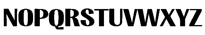 Machro Font UPPERCASE