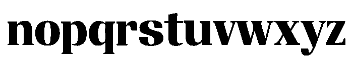 Machro Font LOWERCASE