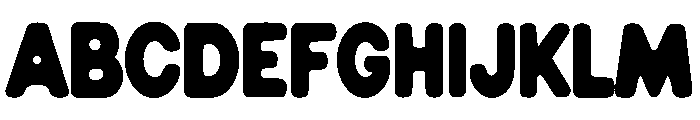 Machron Font UPPERCASE