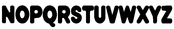 Machron Font UPPERCASE