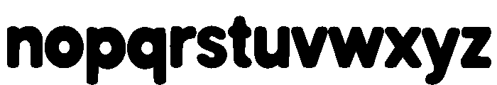Machron Font LOWERCASE