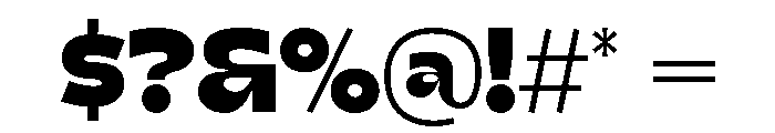Mackyn Regular Font OTHER CHARS