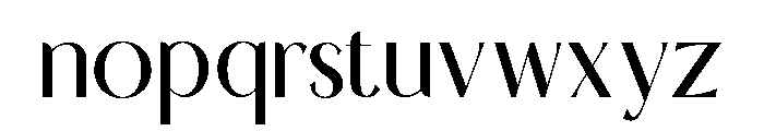 Macline-Medium Font LOWERCASE