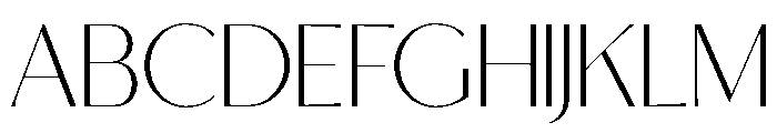 Macline-Regular Font UPPERCASE