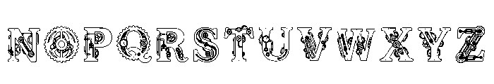 Macro Regular Font LOWERCASE