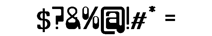 Maction Font OTHER CHARS