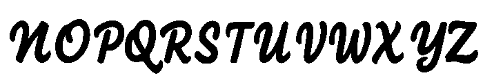 Mad Vibes Regular Font UPPERCASE