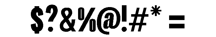 Mada Regular Font OTHER CHARS