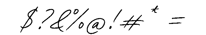 Madden Guilla Regular Font OTHER CHARS