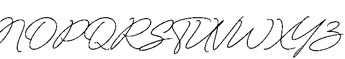 Madden Guilla Regular Font UPPERCASE