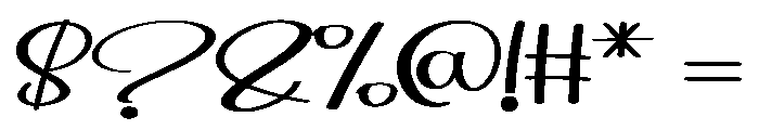 Maddening Font OTHER CHARS