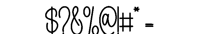 Maddison Stylish Font OTHER CHARS