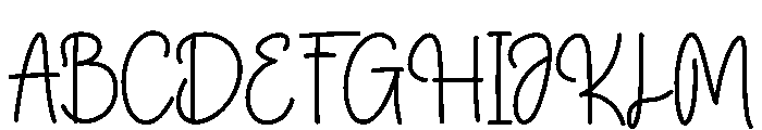 Maddison Stylish Font UPPERCASE