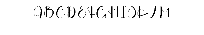 Maddison2 Font UPPERCASE