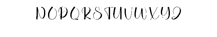 Maddison2 Font UPPERCASE