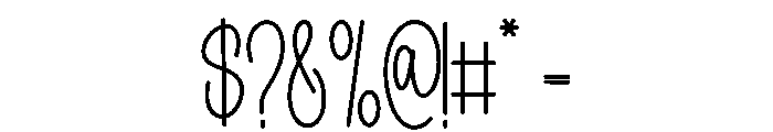 Maddisone Alphabet Font OTHER CHARS
