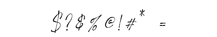 Madeira Regular Font OTHER CHARS