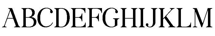 Madellin Cristales Serif Reg Font UPPERCASE