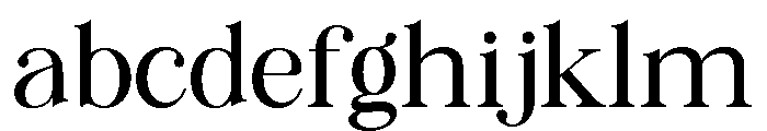 Madellin Cristales Serif Reg FONT