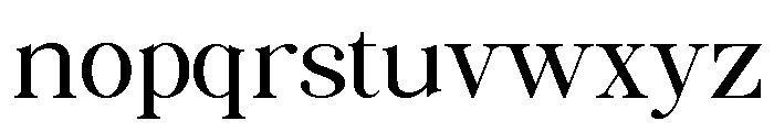 Madellin Cristales Serif Reg Font LOWERCASE
