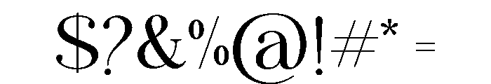 MadellinCristalesSerif-Reg Font OTHER CHARS