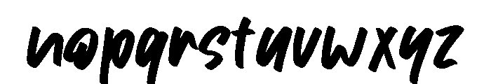 Madha Font LOWERCASE