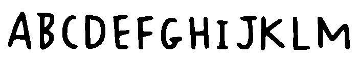 Madilog Regular Font UPPERCASE