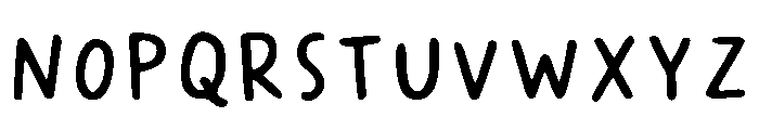 Madilog Regular Font UPPERCASE