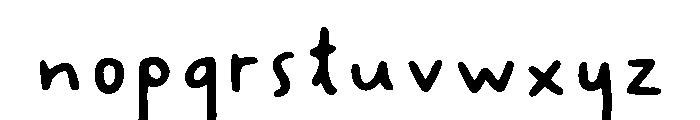 Madilog Regular Font LOWERCASE