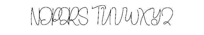 Mading Because Font UPPERCASE