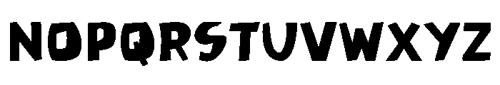 Madishon Font UPPERCASE