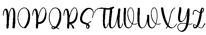 Madista Vintage Font UPPERCASE