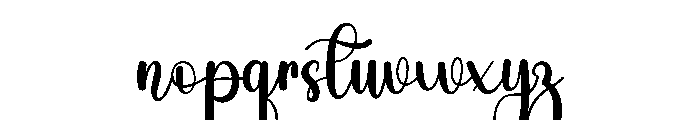 Madista Vintage Font LOWERCASE