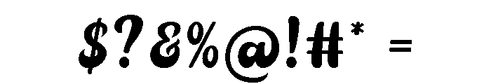 Madoya Font OTHER CHARS