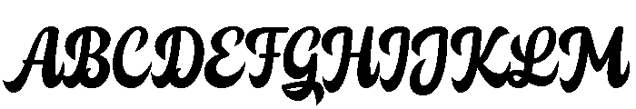 Madoya Font UPPERCASE