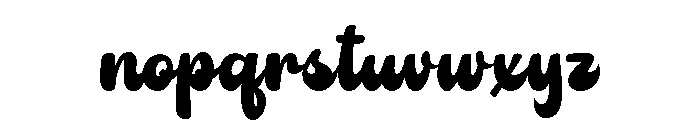 Madoya Font LOWERCASE