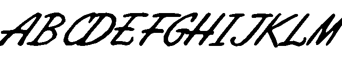 Madyline Script Font UPPERCASE