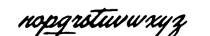 Madyline Script Font LOWERCASE